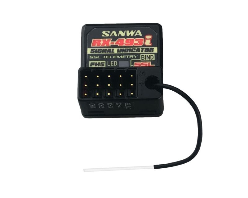 SANWA M17 Radio + RX-493i Receiver • Team NCRC