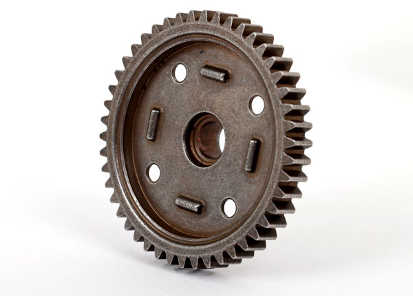 Hot Racing Steel Spur Gear 46T 1 Mod For TRA Sledge - Heavy Duty Upgrade