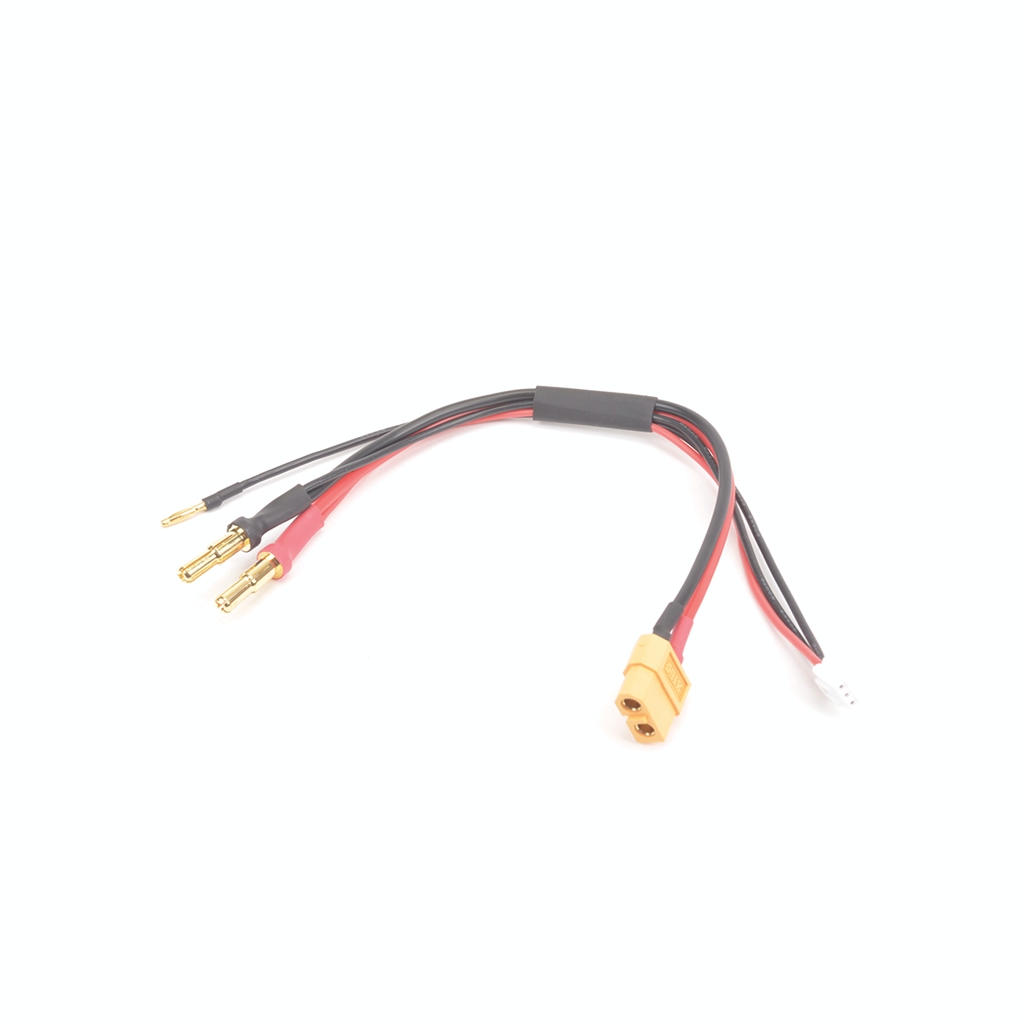 thumbnail image 2 of JTRC 2s 24" XT60 RC Balance Charge Lead For 4mm/5mm Bullet Connectors - Hi-Amp For Venom, Protek, And 1:10 Scale RCs 2 of 4