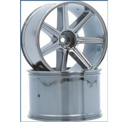 8-Spoke Wheel black-chrome (2 pcs) - S10 TX