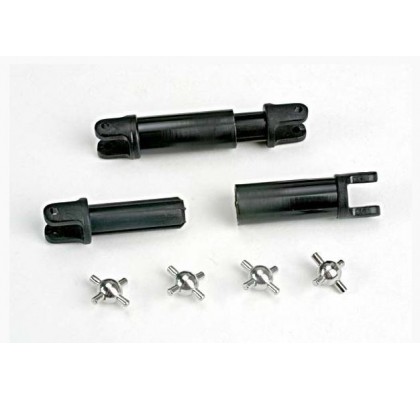 Half-shafts (internal-splined (2)/external-splined (2))/ metal U-joints (4)
