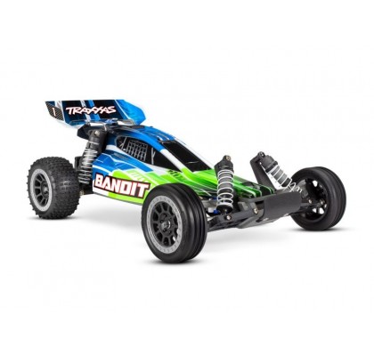 1/10- 2wd Bandit RTR® RC Buggy -Blue/Green with USB-C Charger