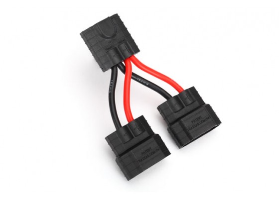 Parallel Battery Connection Wire Harness, (compatible with Traxxas® High Current Connector, NiMH only)