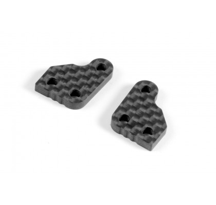 Graphite Extension for Steering Block 2.5mm - 3 Slots (2)