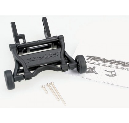 Wheelie bar, assembled (black) (fits Slash, Stampede®, Rustler®, Bandit series)