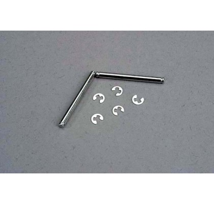 Suspension Pins, 2.5x31.5mm (King Pins) W/ E-clips (2) (Strengthens Caster Blocks)