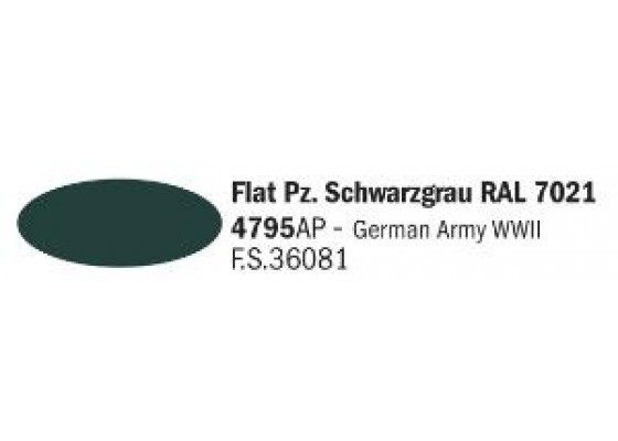 Flat Pz. Schwarzgrau RAL7021