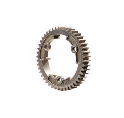Wide Steel Spur Gear, 46-tooth, (1.0 metric pitch)