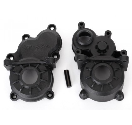 Gearbox halves (front & rear)/ idler gear shaft for E-Revo