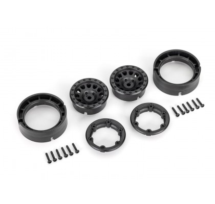 Wheels, 1.0", Method Race Wheels® 105 Beadlock (black, beadlock) (2)
