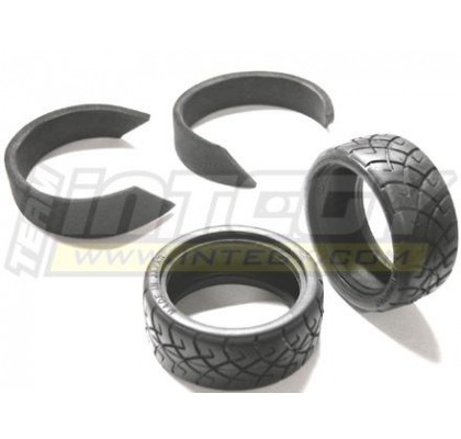 26mm X2 Rubber Radial for Touring Car-1 Pair