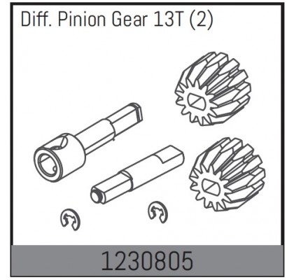 Differential Gear 13T (2)