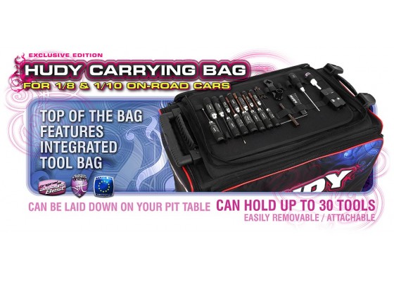 1/10 & 1/8 Carrying Bag + Tool Bag - Exclusive