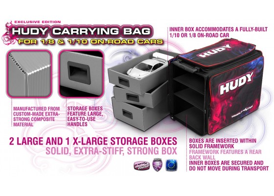 1/10 & 1/8 Carrying Bag + Tool Bag - Exclusive