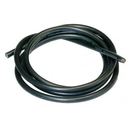 High Current Silicon Wire 12 AWG Black 100cm