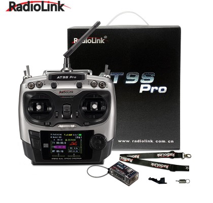 AT9S Pro Radio +R9DS Air Radio-Grey