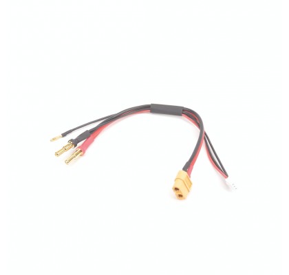 XT60 TO 4mm/5mm Bullet Charging Cable for 2S Battery