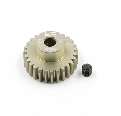 48p 3.175 mm Şaft İçin Sert Kaplanmış Alüminyum Pinyon