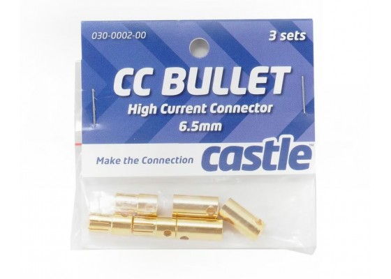 6.5mm Bullet Yüksek Akım Konnektör
