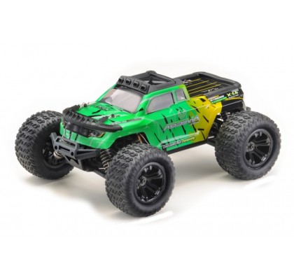 1:16 Canavar Kamyon MINI AMT Yeşil/Sarı 4WD RTR