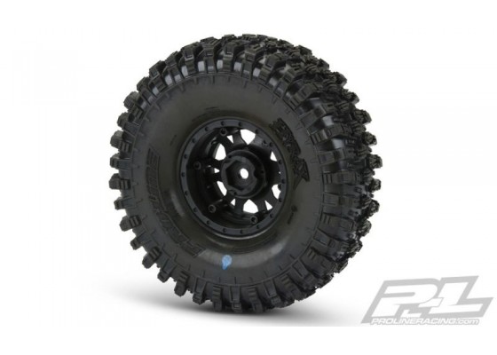 Hyrax 1.9" G8 Rock Terrain Truck Tires Mounted