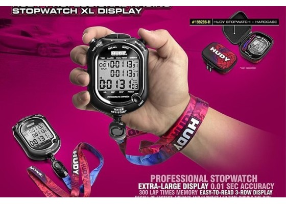 Professional Racing Stopwatch XL Display
