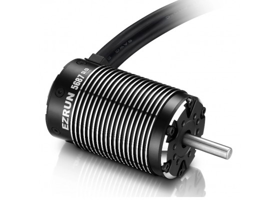 Ezrun 5687L 4-Pole 1100kv 1/5 Scale Sensorless Brushless Motor