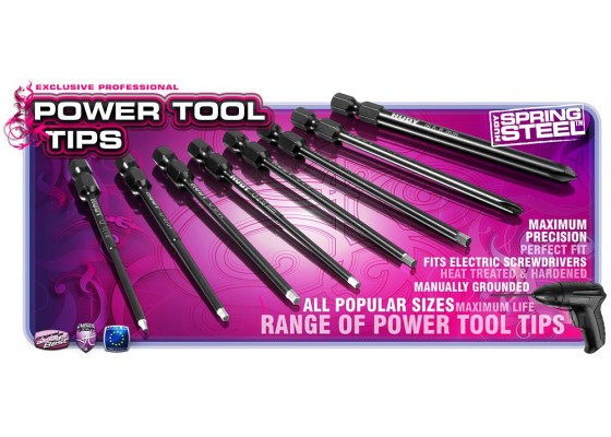 Power Tool Tip Allen 2.5 x 90 MM