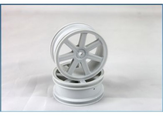 Spoke Wheel front white (2 pcs) - S10 BX