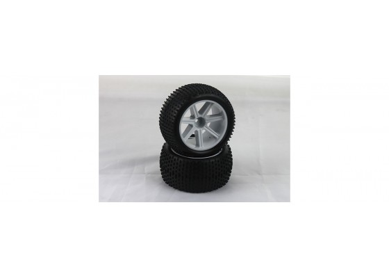 Vtec 1/10 Pre-Glued Tire (2pcs)