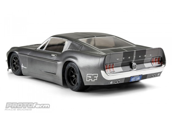 1968 Ford Mustang Clear Body For VTA Class