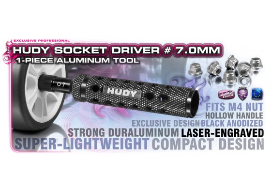 Limited Edition - Alu 1-Piece Socket Driver # 7.0mm