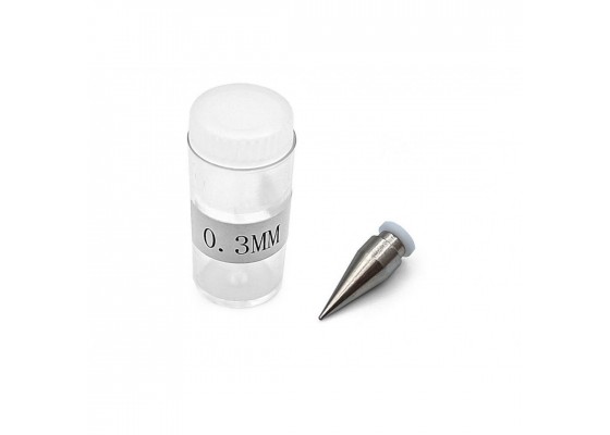 Cone Nozzle thread-free option 0,3mm for Michelangelo