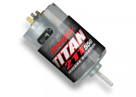 Motor, Titan® 550, Reverse Rotation (21-turns/ 14 volts)