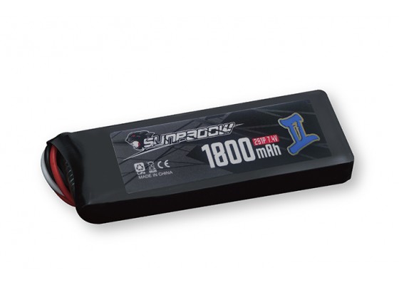 1800 - 7.4V- 5C Lipo RX Battery