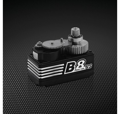 B8 RS Düşük Profilli (0.085s/26.0kg/7.4V) Fırçasız Servo