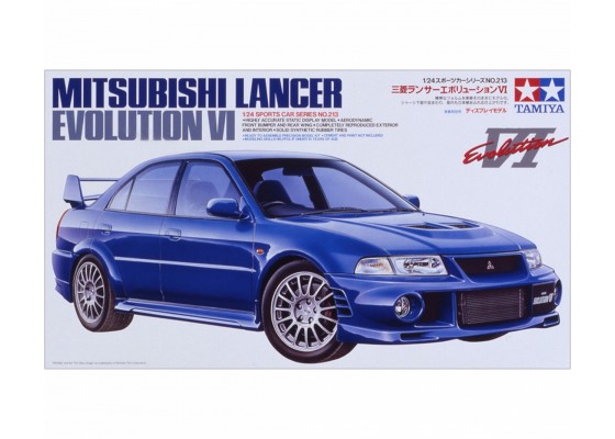 Mitsubishi Lancer Evolution VI 1/24 Sports Car - Static Display Model