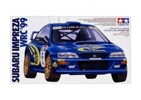 Subaru Impreza WRC'99 1/24 Sports Car - Statik Maket