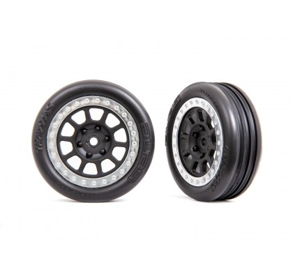 1/10 Off-Road Buggy Yapıştırılmış Ön Lastikleri Yapıştırılmış (1- Çift)