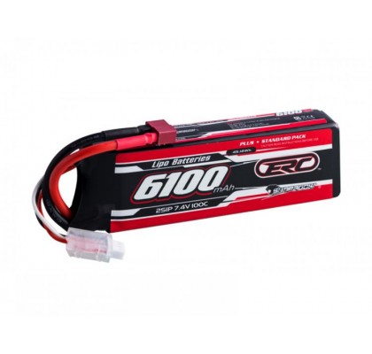 ERC Plus 6100mAh-7.4V-2S1P 55/110C Soft Case Lipo Battery