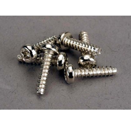 3x12mm Düğme Başlı Geniş Yivli Vida