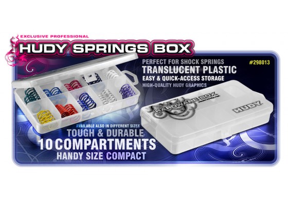 Springs Box - 10-Compartments - 178 x 93mm
