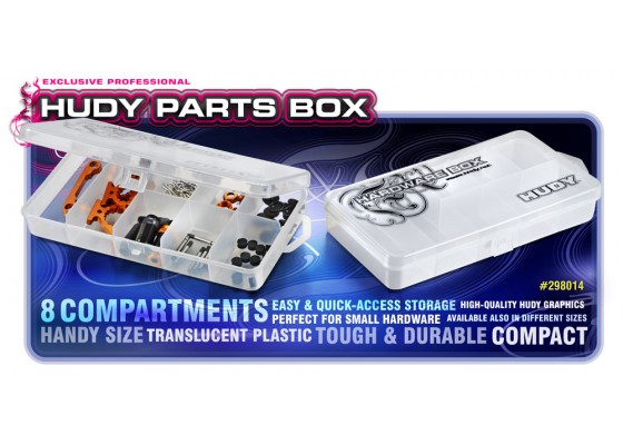 Parts Box - 8-Compartments - 178 x 94mm