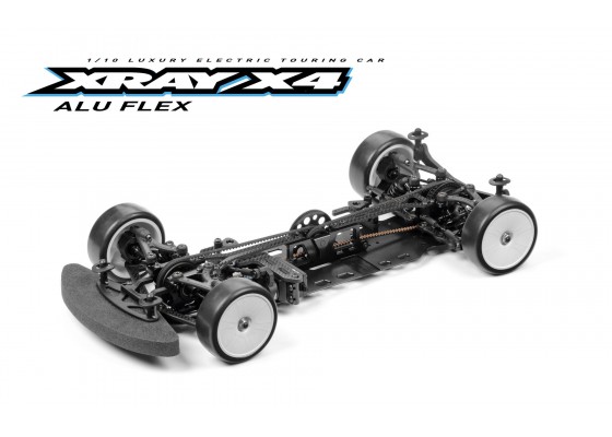 X4 2024 1/10 Profesyonel Elektrikli Yarış Arabası -Alüminyum Şasi