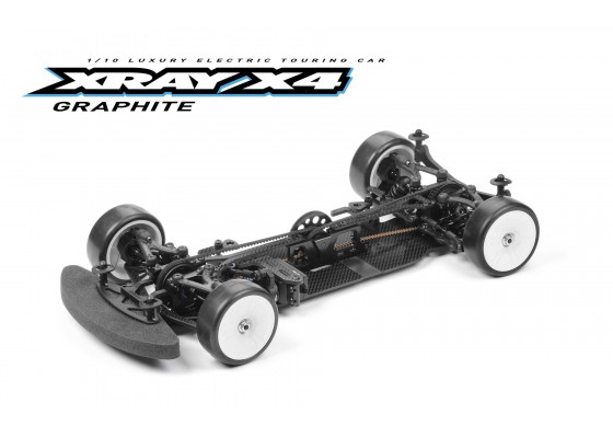 X4 2024 1/10 Profesyonel Elektrikli Yarış Arabası -Karbon Şase