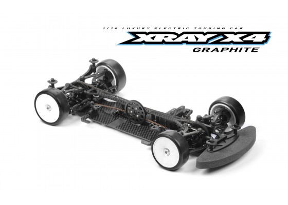 X4 2024 1/10 Profesyonel Elektrikli Yarış Arabası -Karbon Şase