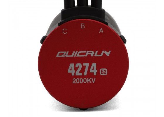 QuicRun 4274SL Sensörsüz 2000KV Kömürsüz Motor 1/8