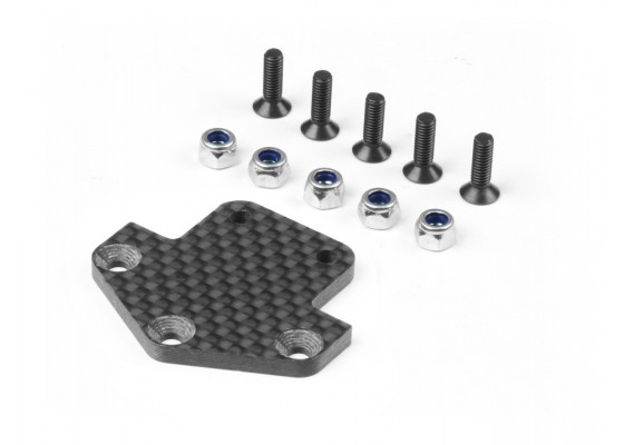GT Graphite Rear Diffusor Adapter Plate 3.0mm