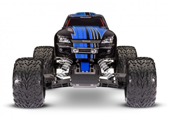 2wd Stampede RC Monster Truck® - Blue with USB-C Charge Adaptor