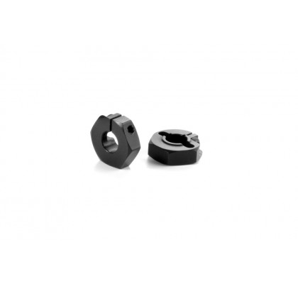 Alu Wheel Hub 12mm - Black Offset -0,75mm (2)